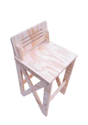 Sillas de madera Sillas de madera ensamblada